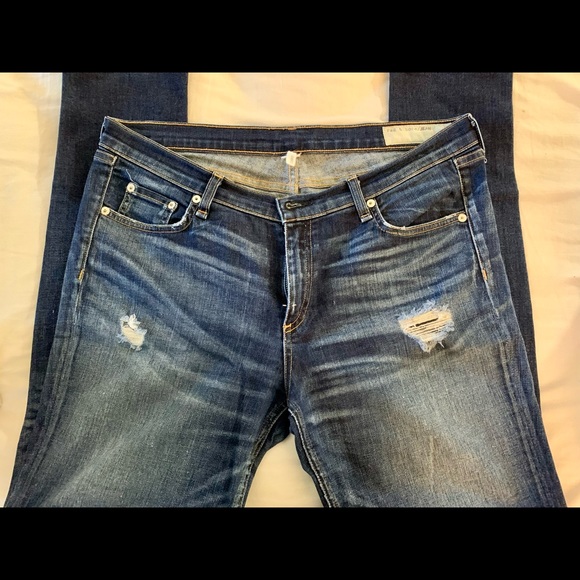 EUC💎 RAG & BONE Distressed Skinny Jeans size 30 in Sheffield - Picture 5 of 15